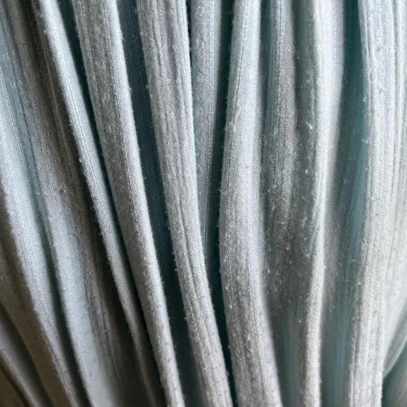 Free People Womens Green Sleeveless Dress Birds Pleated Lined - Picture 8 of 11